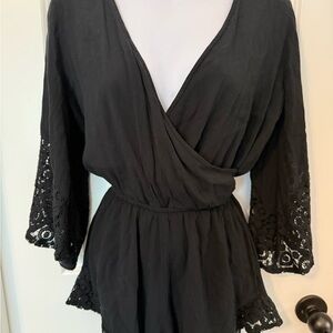 Abercrombie & Fitch Black romper